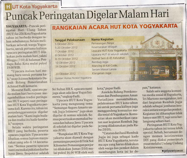 Kliping jogja terbaru